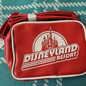 Disneyland Resort Red Crossbody Bag